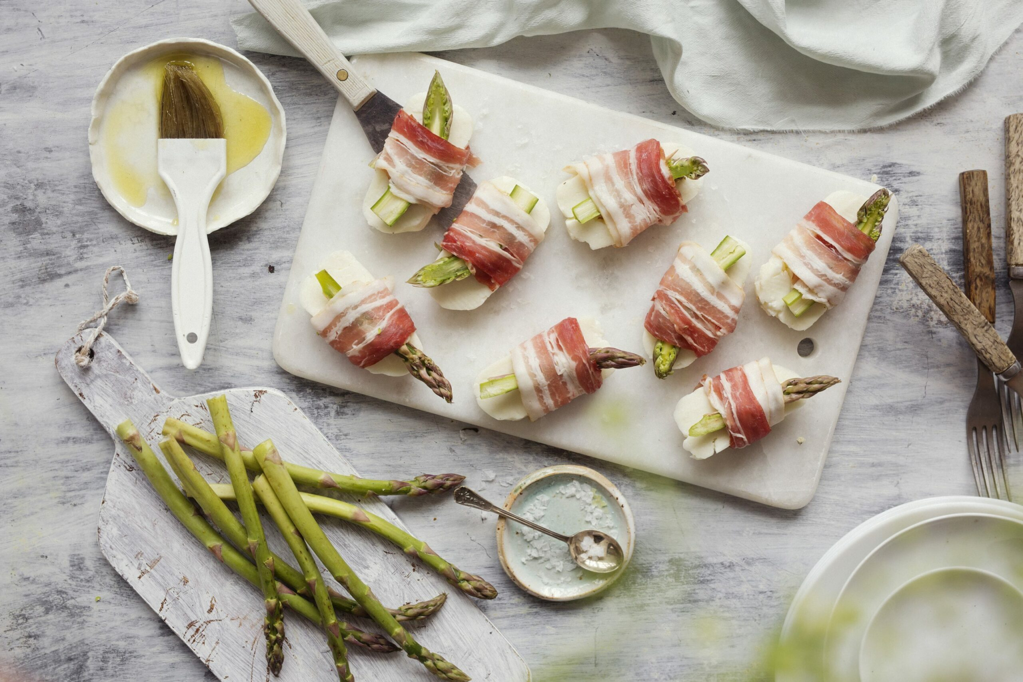 Pekoniin kääritty halloumi resepti | Snellman