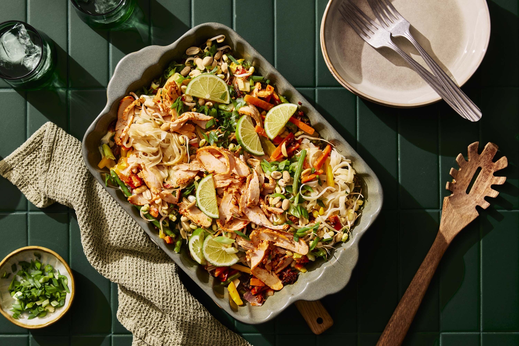 Pad Thai uunissa
