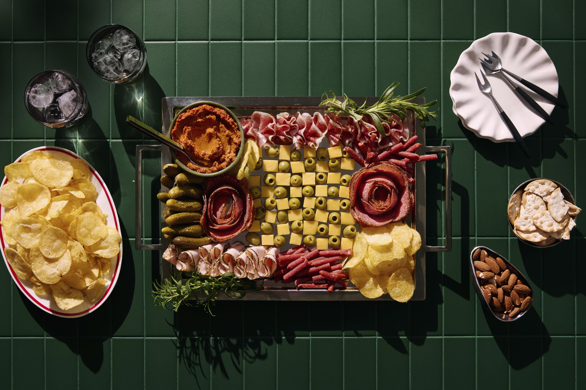 Charcuterie-lautanen