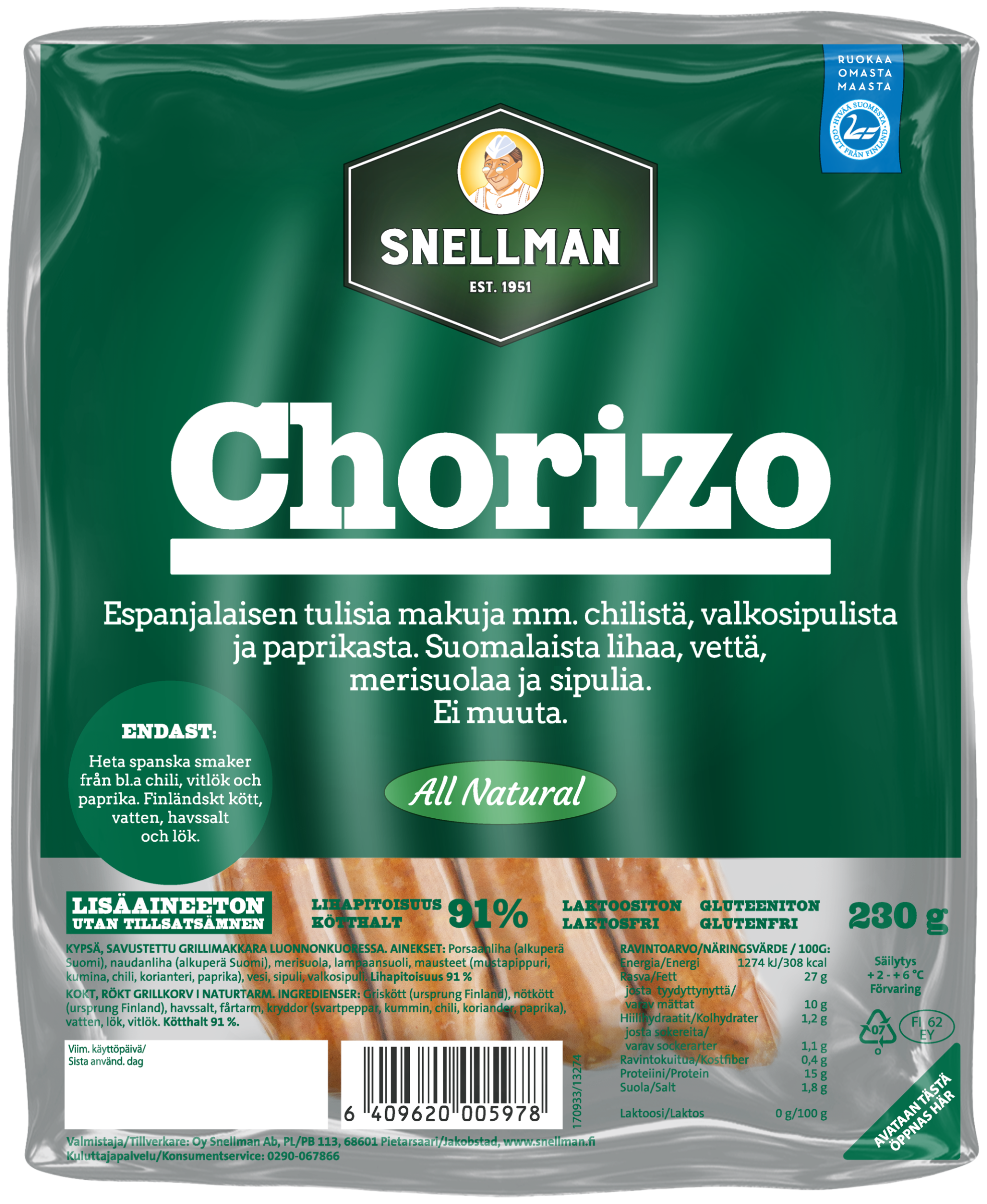 All Natural Chorizo 5