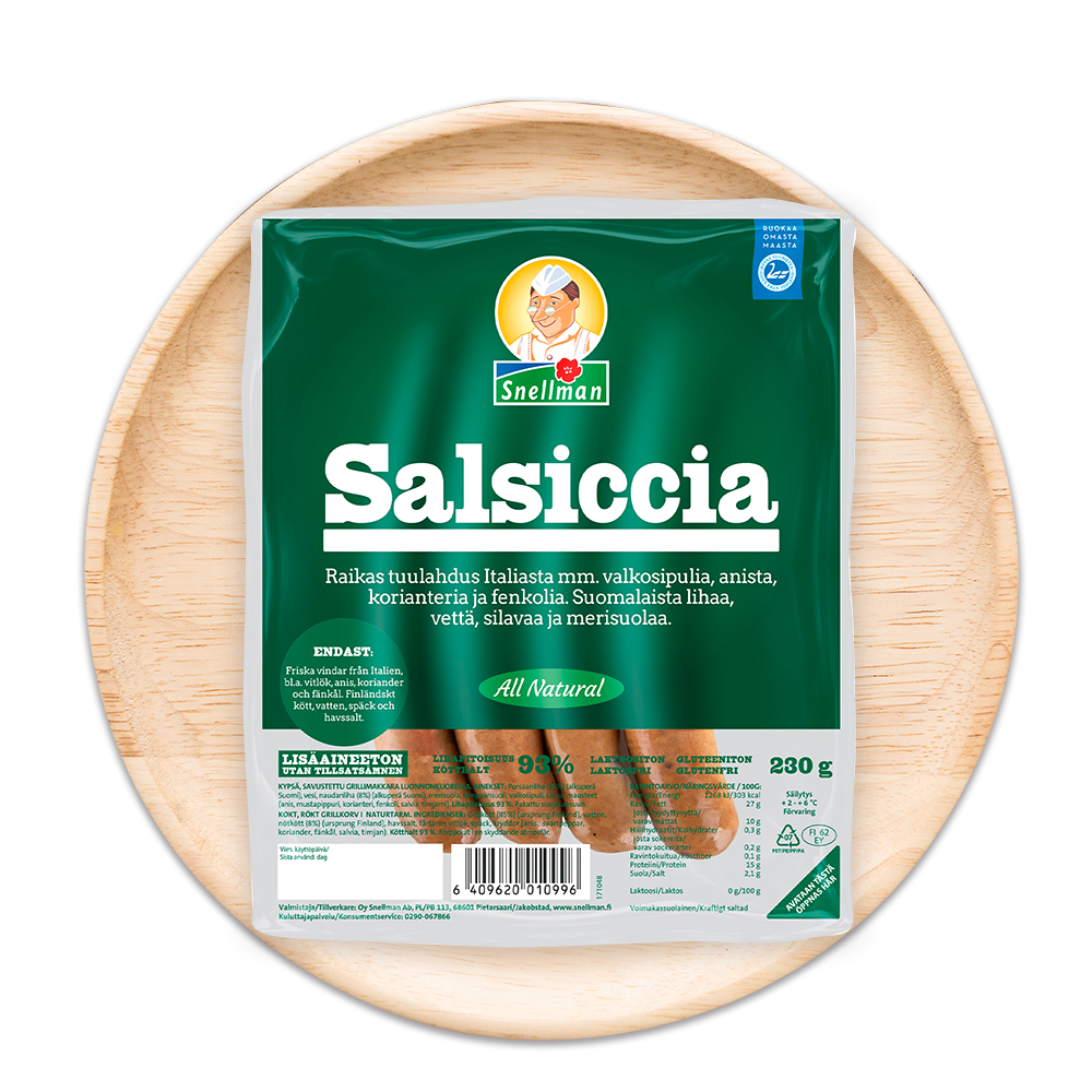 All Natural Salsiccia 230 g 1