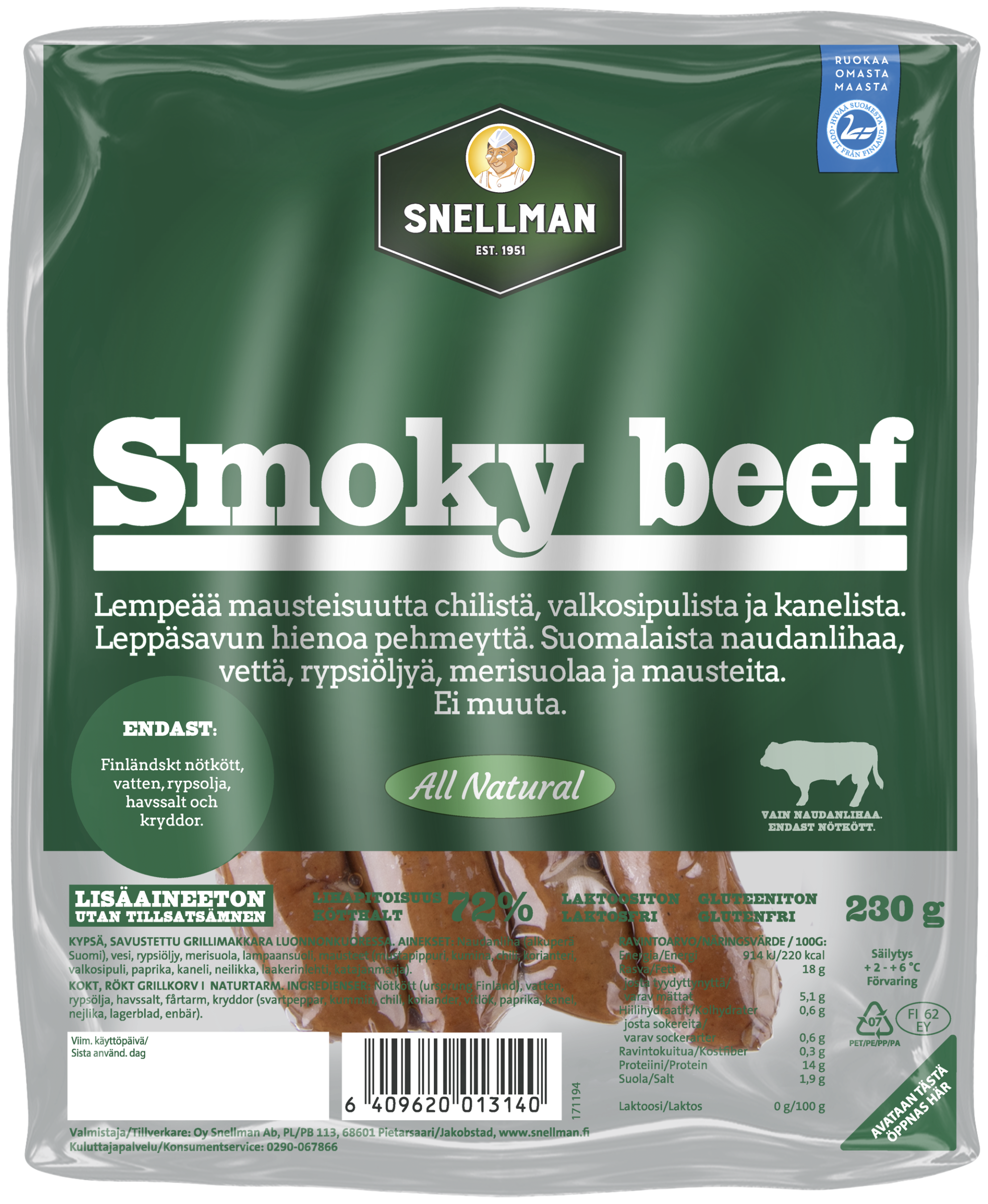 All Natural Smoky Beef 1