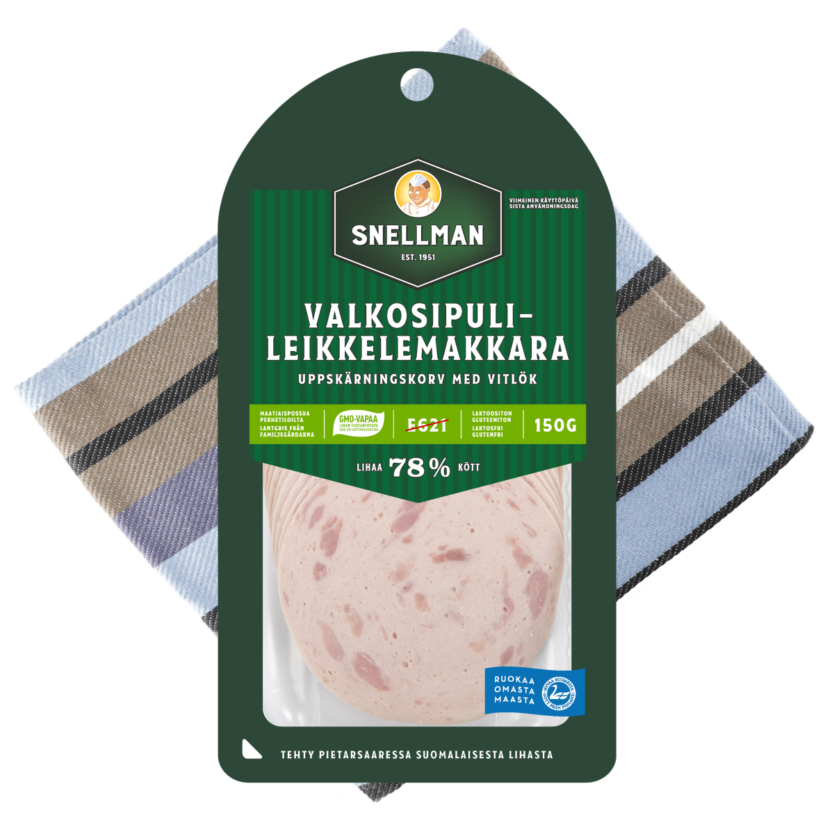 Valkosipulileikkelemakkara Snellmanin Tuotteet